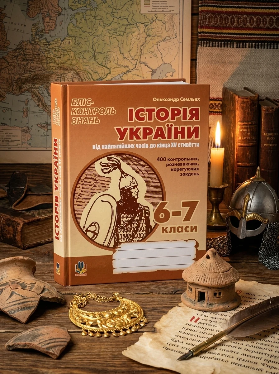 Історія України від найдавніших часів до кінця ХV століття. Бліц-контроль знань. 6-7 клас — фото 2
