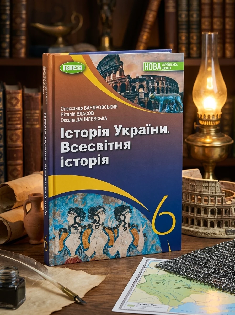 Історія України. Всесвітня історія. 6 клас. Підручник — Дитяча література
