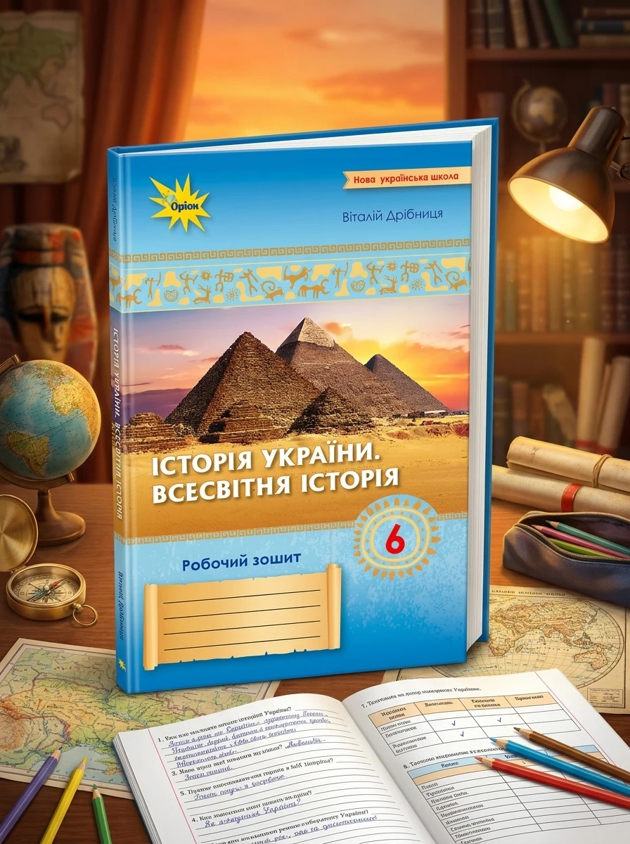 Історія України. Всесвітня історія. 6 клас. Робочий зошит