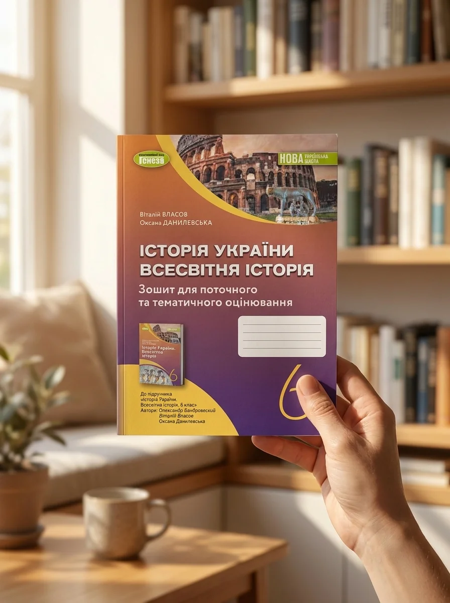 Історія України. Всесвітня історія 6 клас. Робочий зошит та діагностичні роботи — фото 2