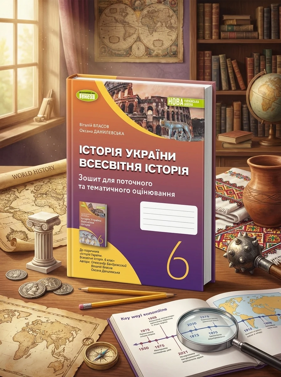 Історія України. Всесвітня історія 6 клас. Робочий зошит та діагностичні роботи — Дім, сім'я, релігія