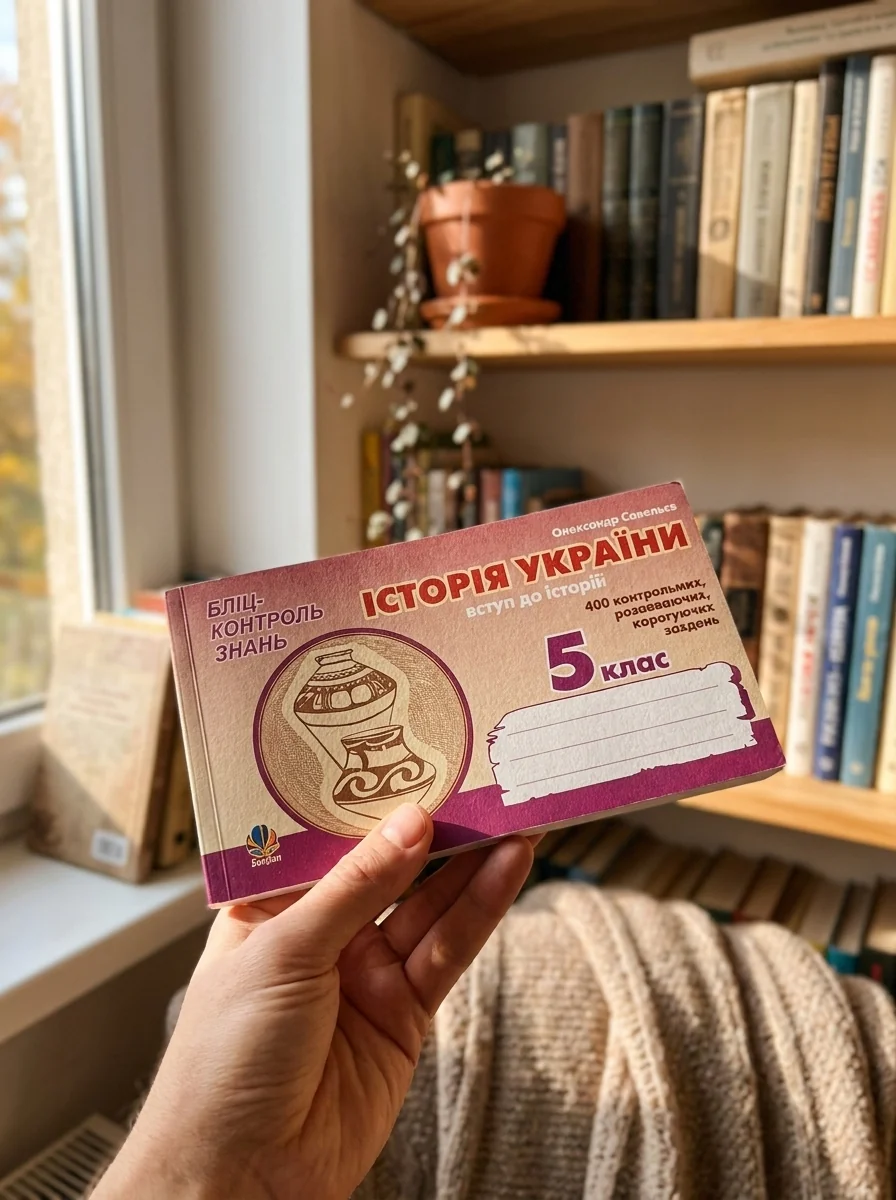 Історія України. Вступ до історії. Бліц-контроль знань. 5 клас — Дитяча література