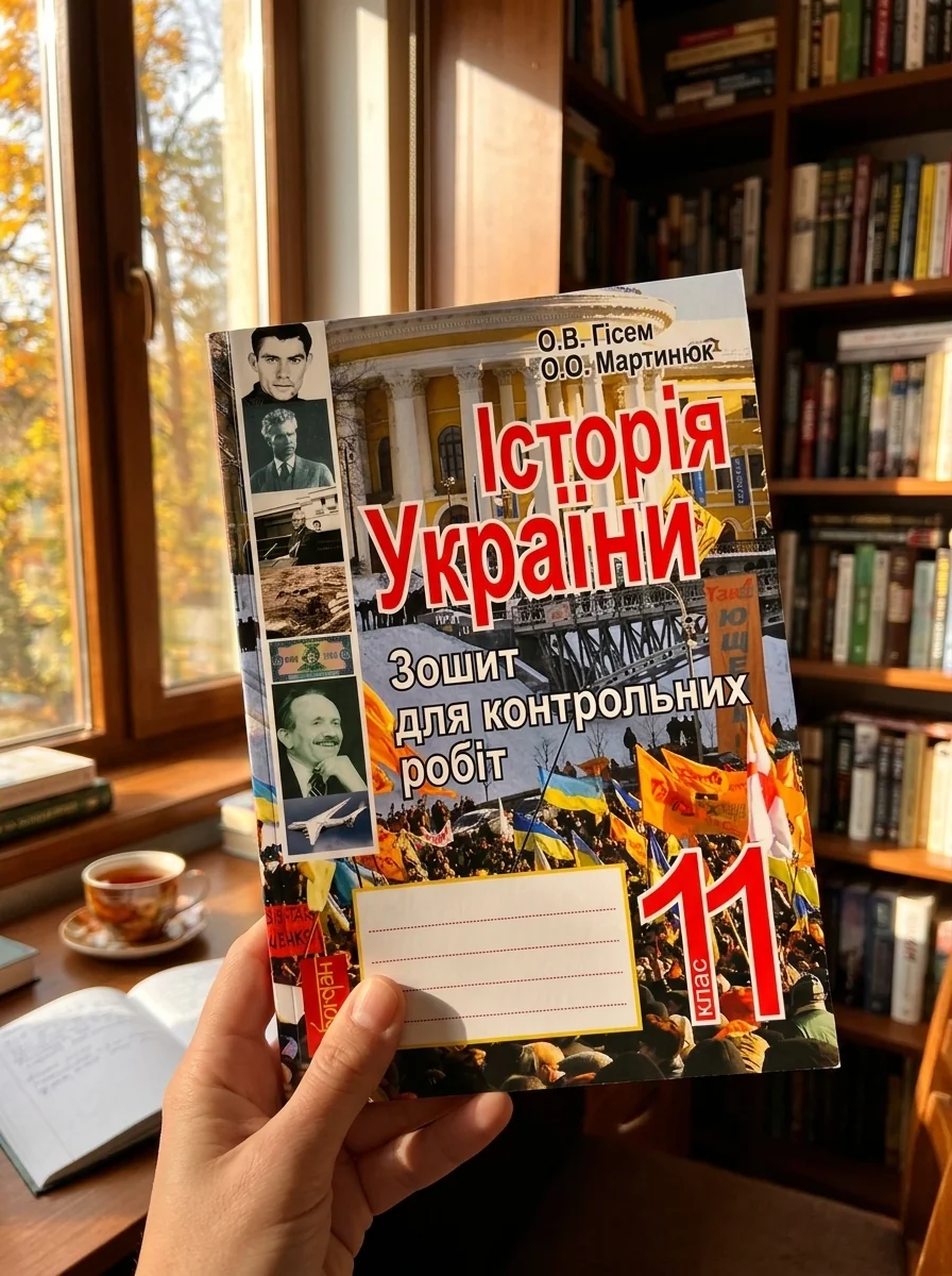 Історія України. Зошит для контрольних робіт. 11 клас — Історія та публіцистика