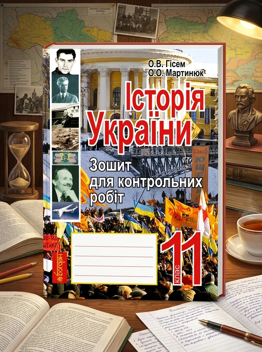 Історія України. Зошит для контрольних робіт. 11 клас — фото 2