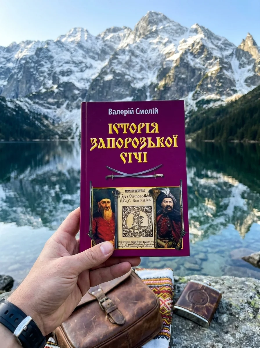Історія Запорозької Січі — Валерій Смолій, обкладинка