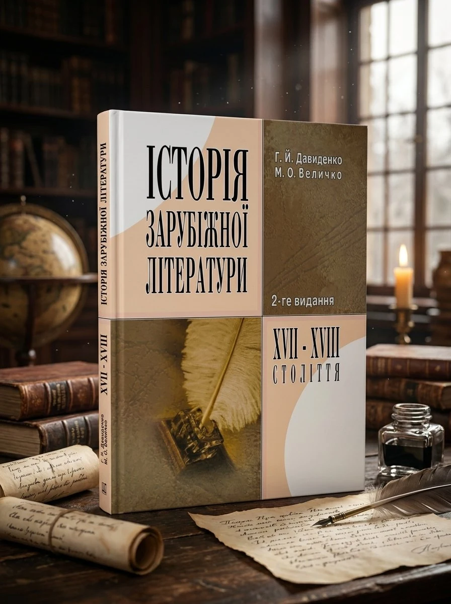 Історія зарубіжної літератури XVII-XVIII ст. 2-ге видання.