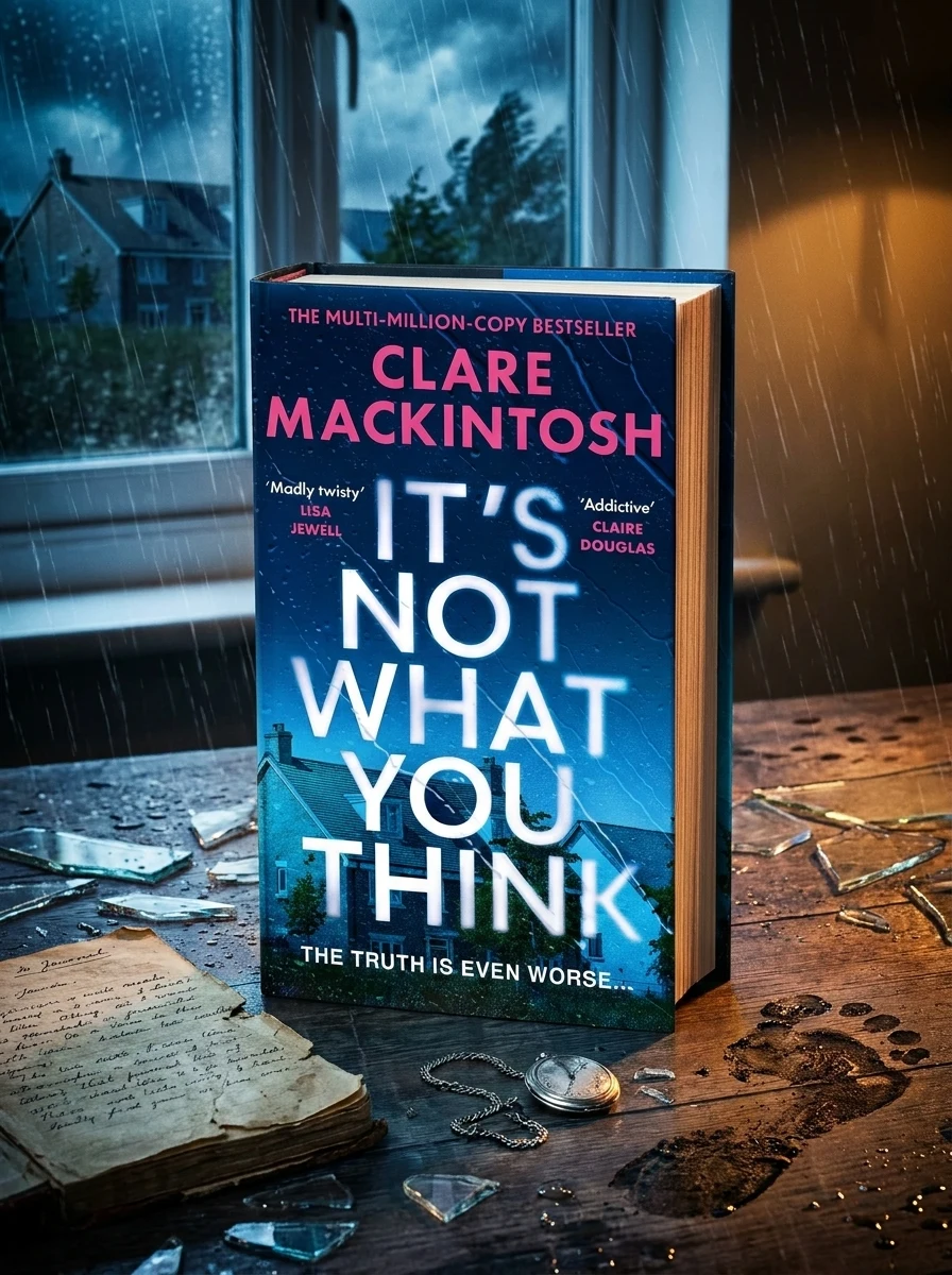 It’s Not What You Think — Клер Макінтош, обкладинка