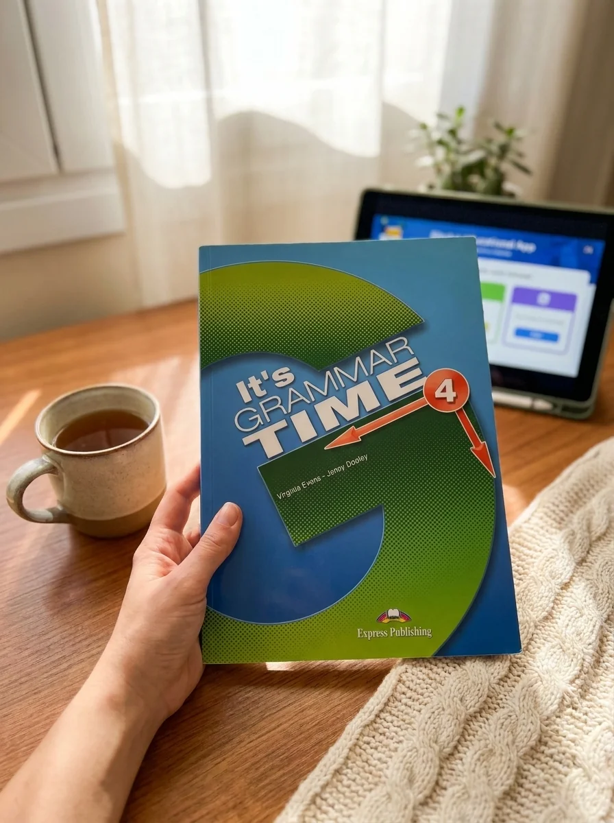 It's Grammar Time 4. Student's Book (with Digibooks App) — Дженні Дулі, обкладинка