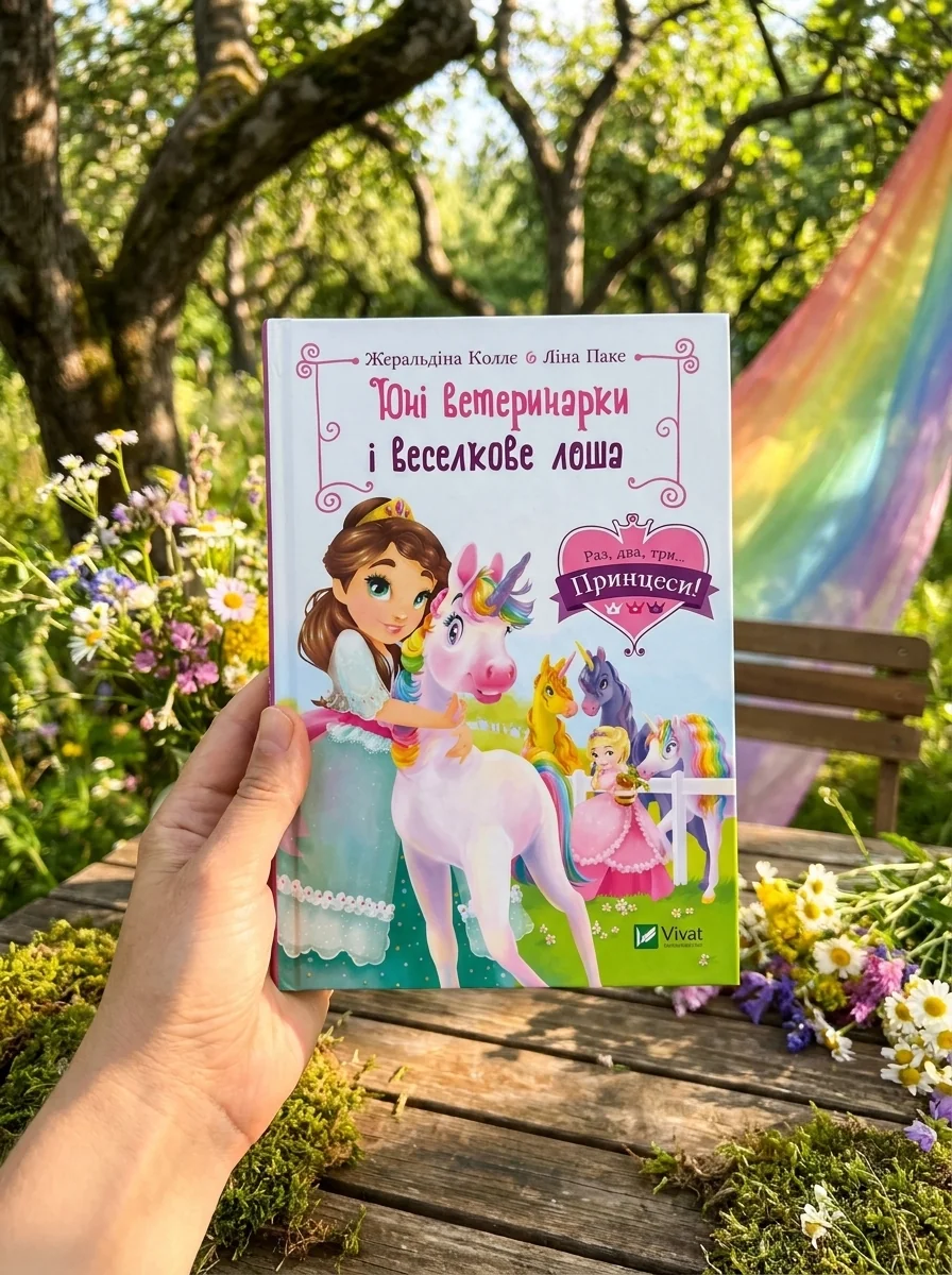 Юні ветеринарки і веселкове лоша | купити книгу онлайн