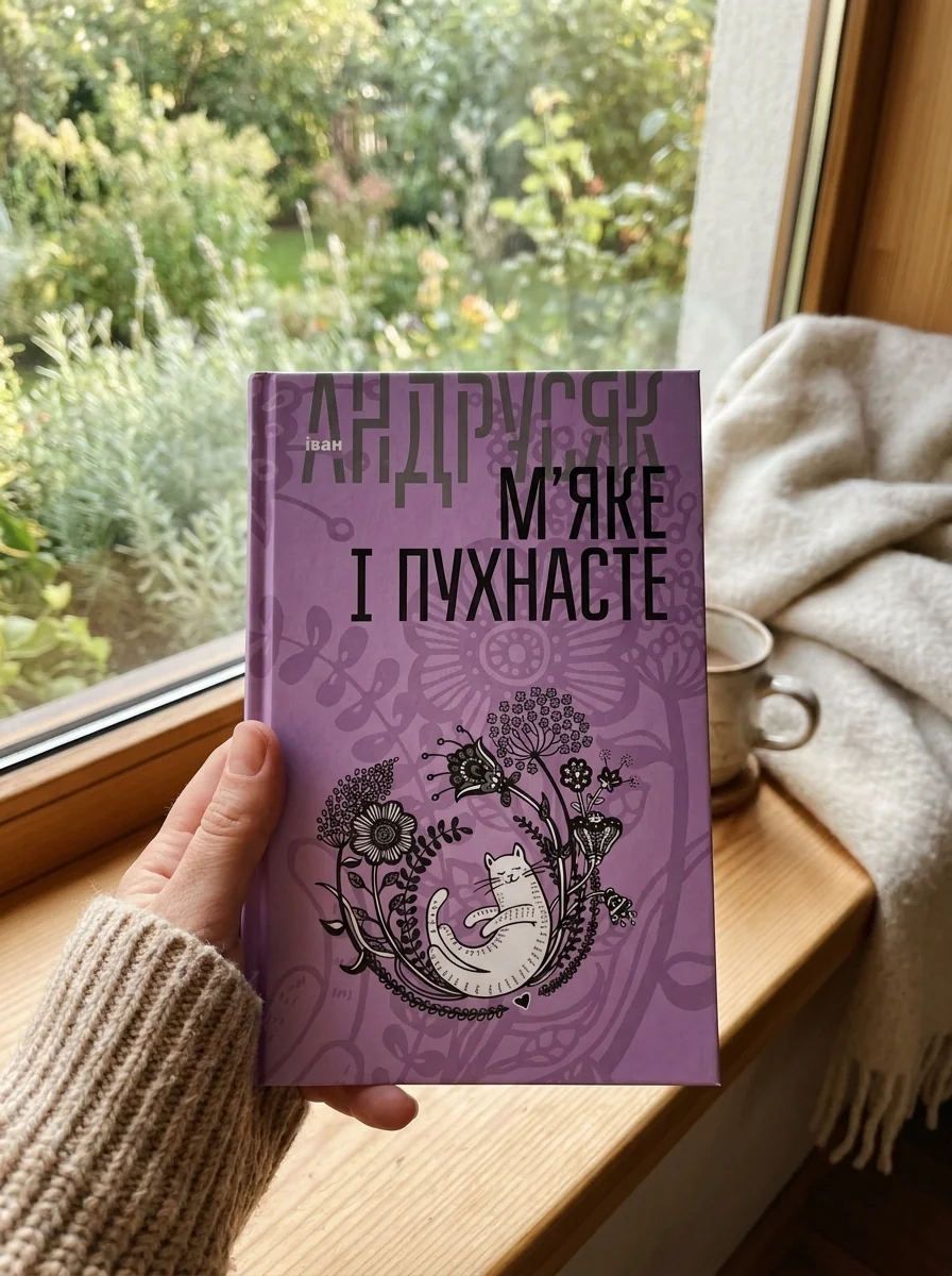 М’яке і пухнасте — Іван Андрусяк, обкладинка