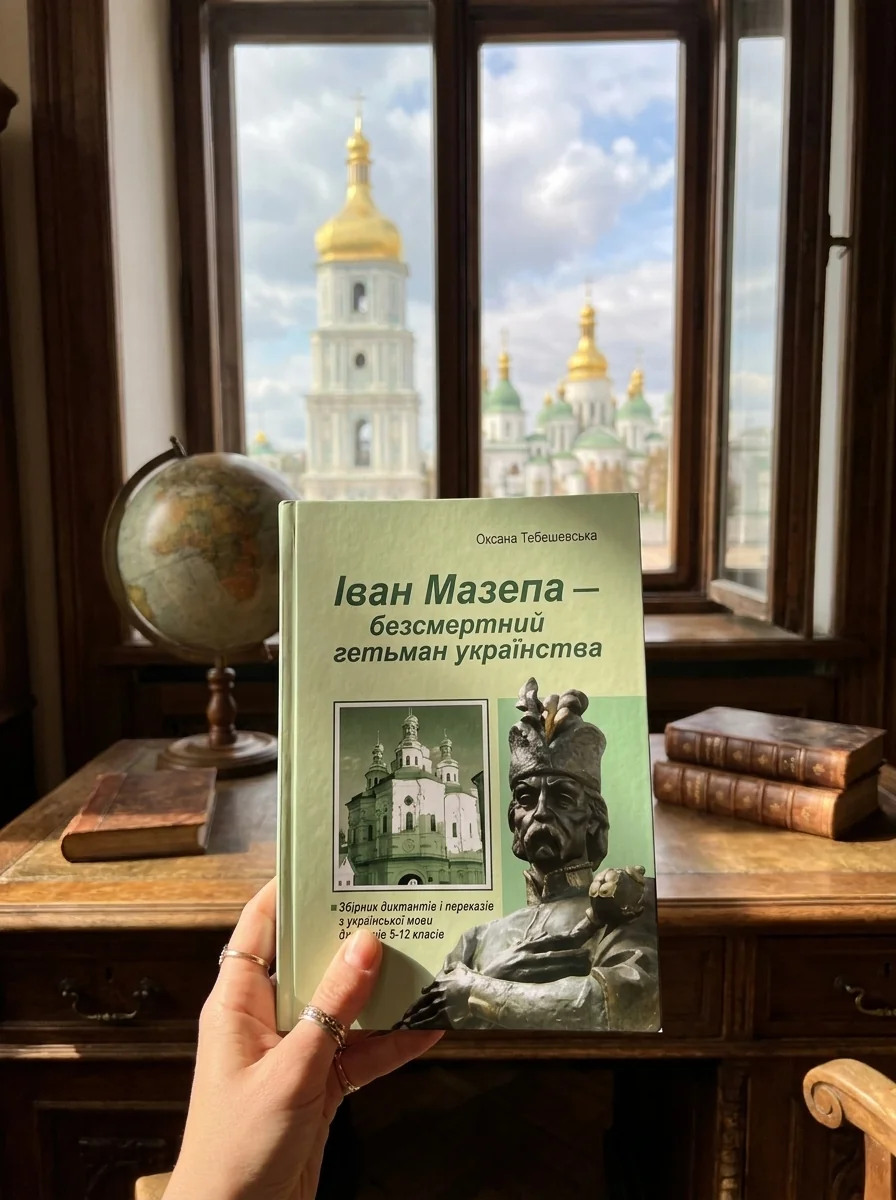 Іван Мазепа-безсмертний гетьман українства. Збірник диктантів і перекладів з української мови для учнів 5-12 класів — Вивчення мов