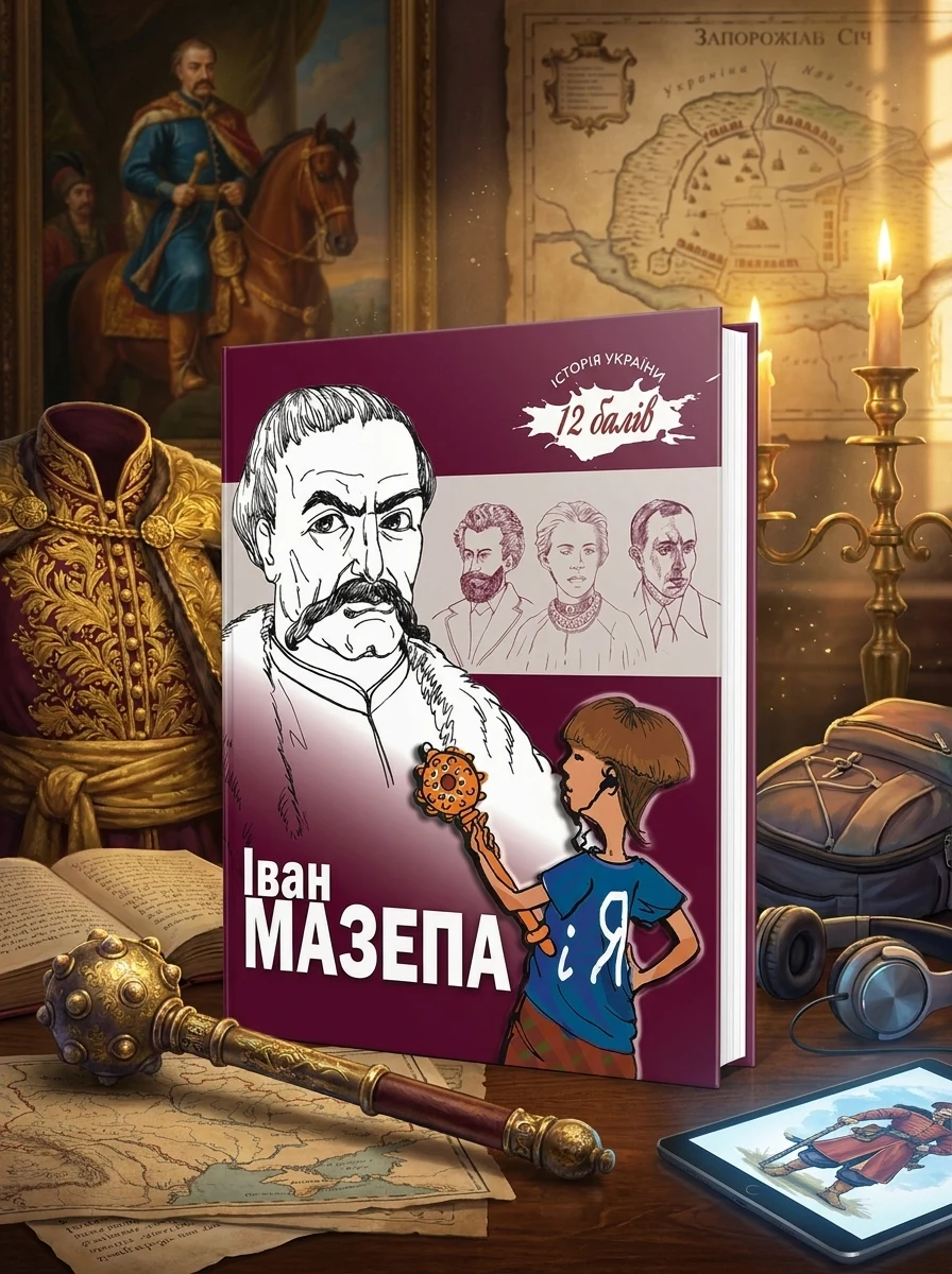 Іван Мазепа і я — Ганна Ручай, обкладинка