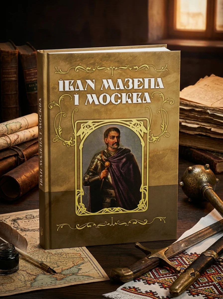 Іван Мазепа і Москва, обкладинка