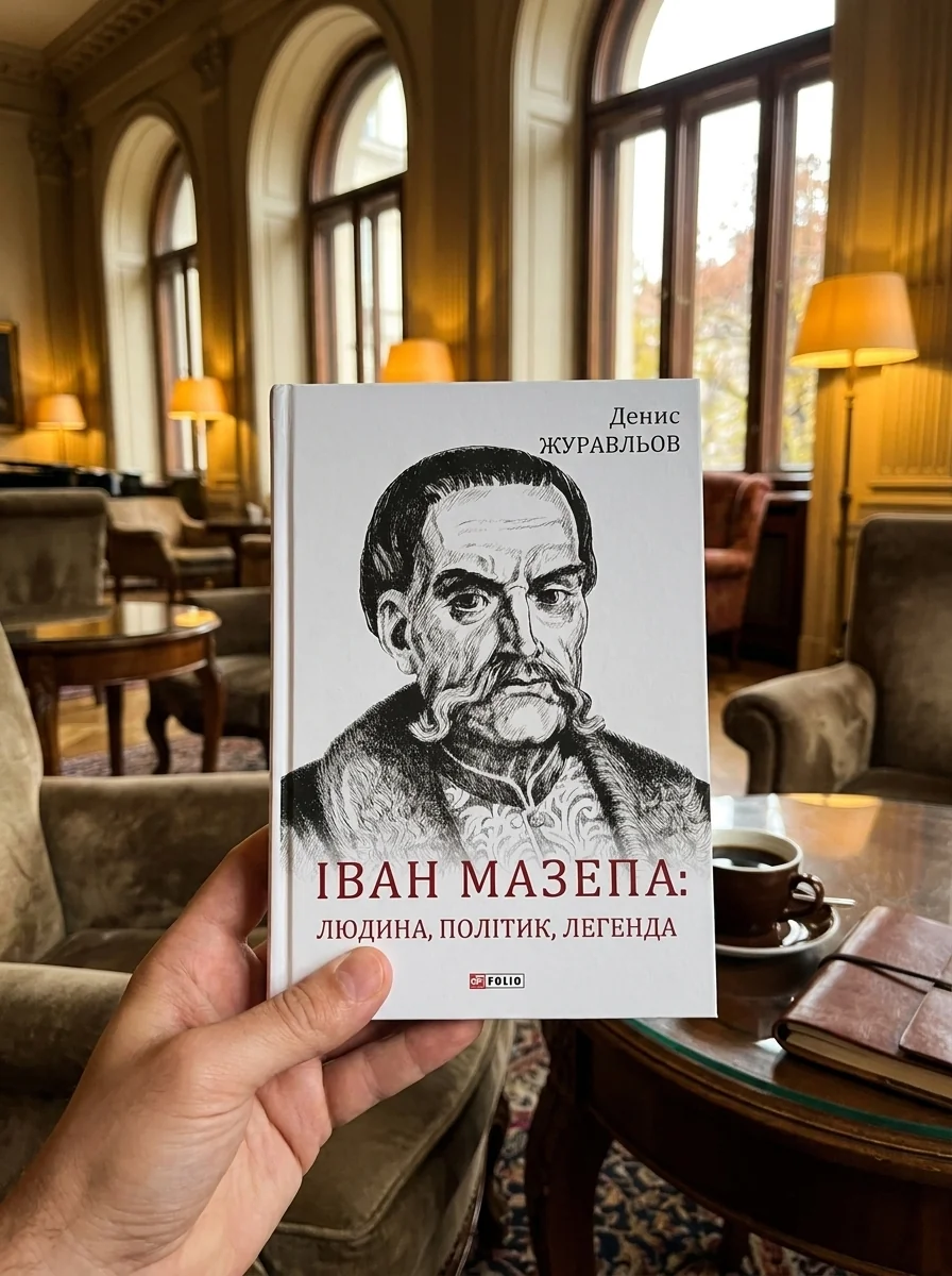 Іван Мазепа. Людина, політик, легенда — Денис Журавльов, обкладинка
