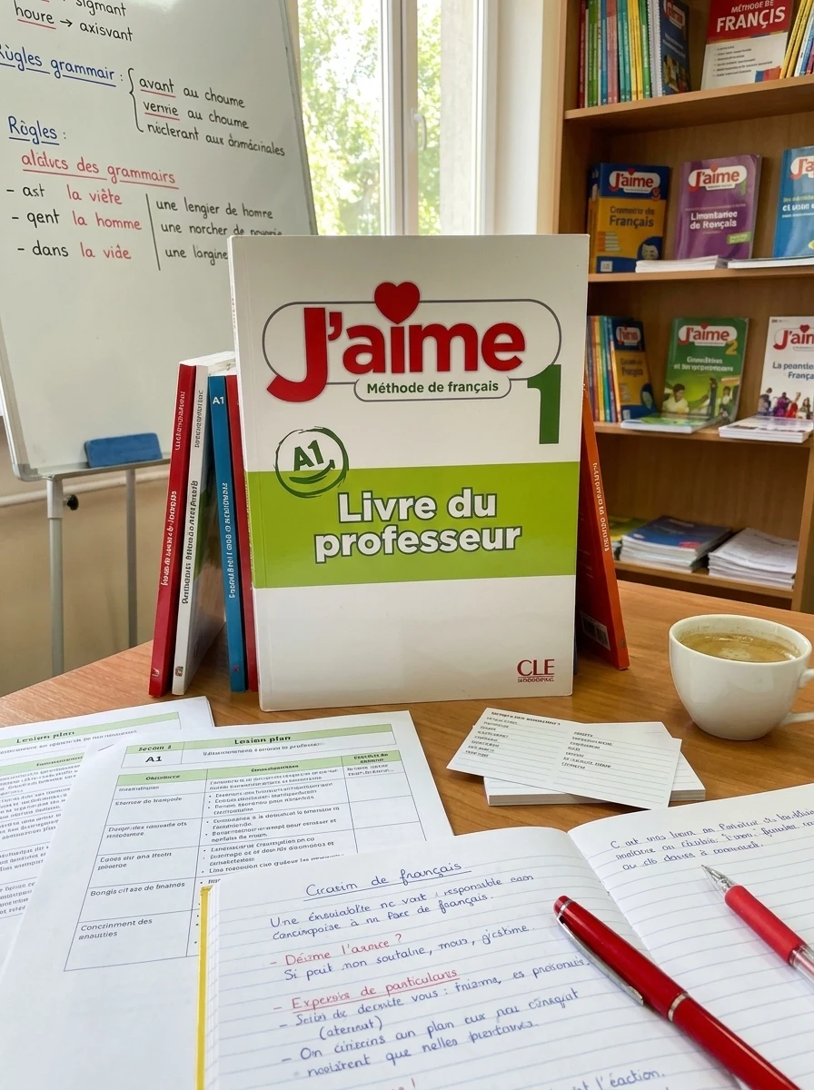 J'aime 1. Guide pédagogique — Вивчення мов