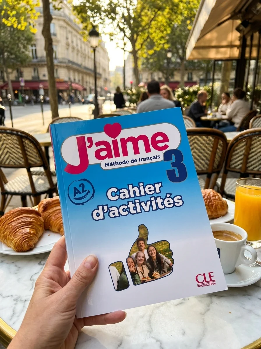 J'aime 3. Cahier d'activités — Марія Стефану, обкладинка