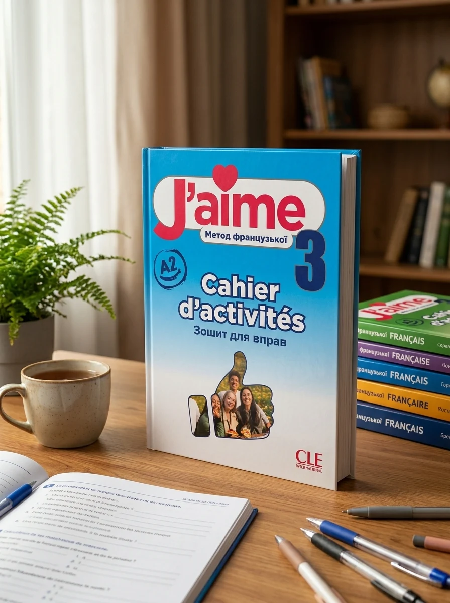 J'aime 3. Cahier d'activités — Вивчення мов