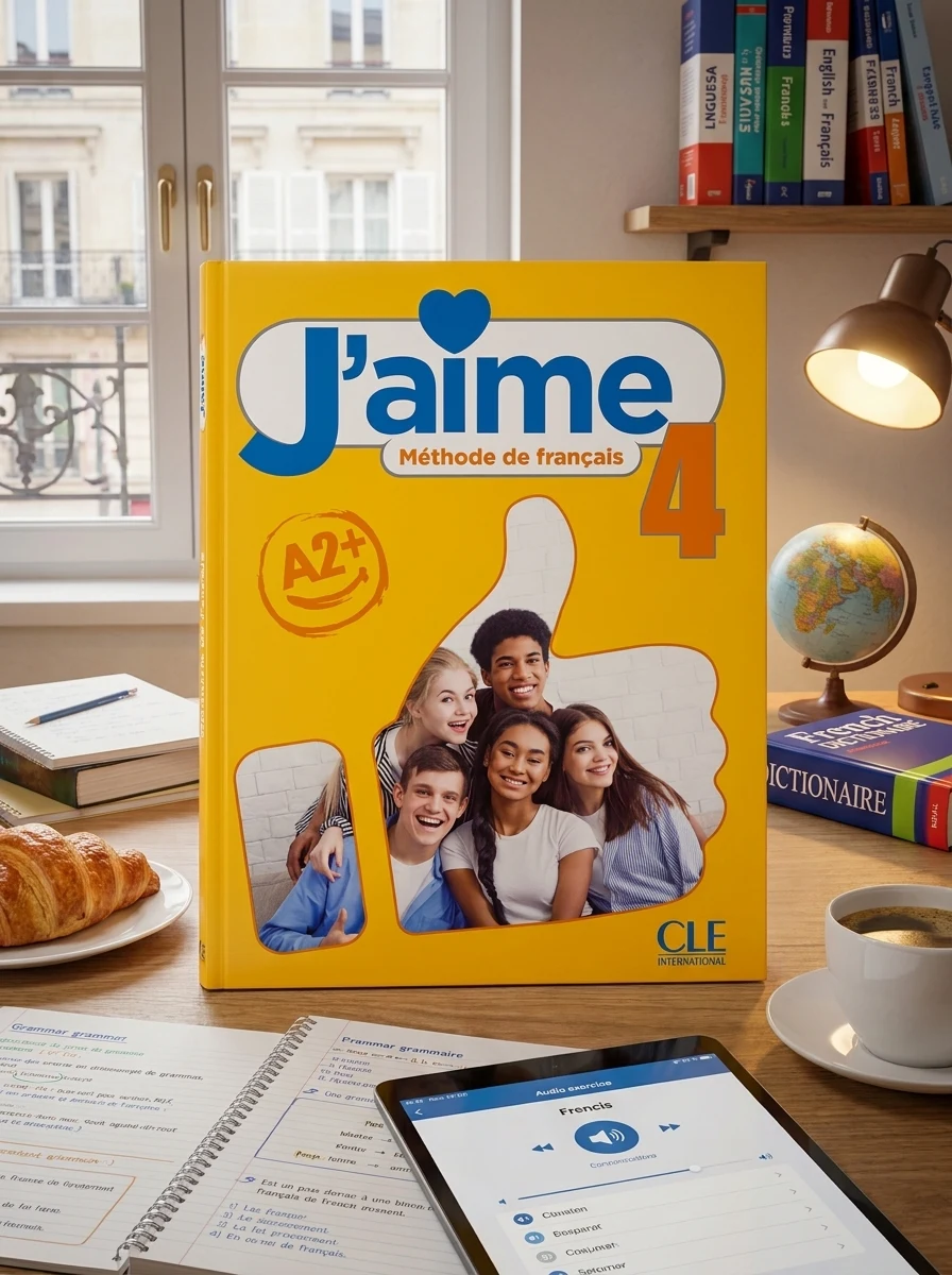 J'aime 4 (A2+) Livre de l'élève + Audio en ligne — Вивчення мов