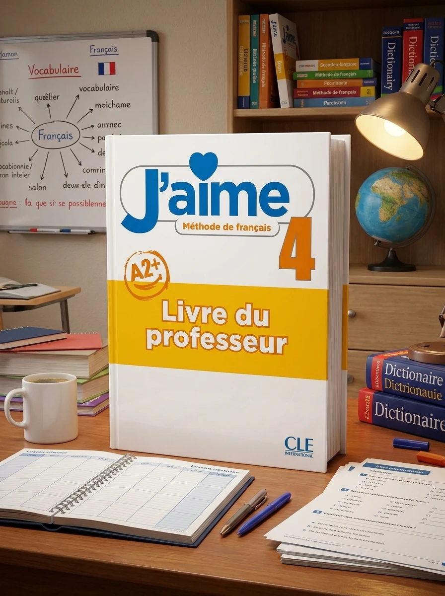 J'aime 4. Guide pédagogique — Вивчення мов