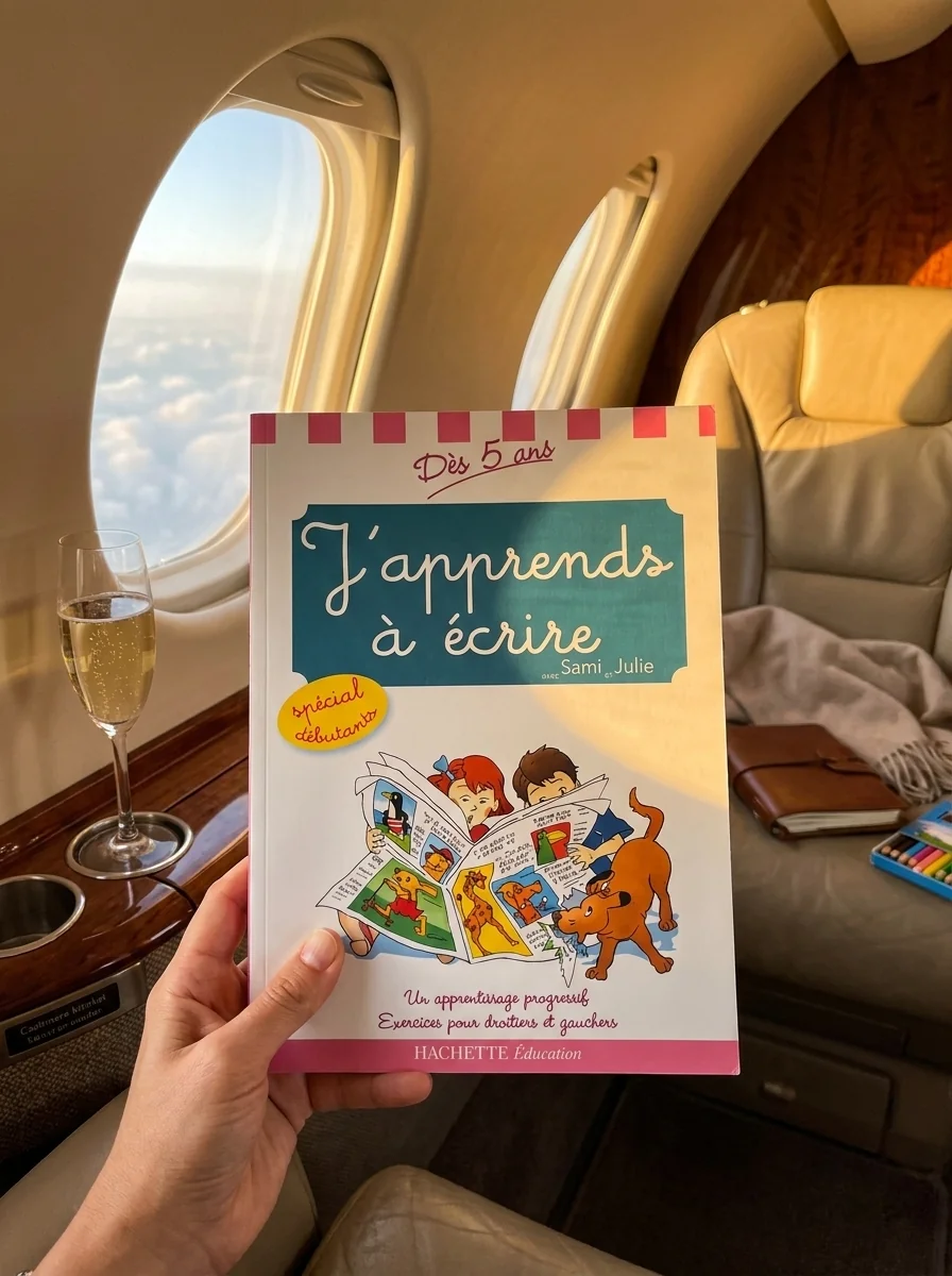 J'apprends a ecrire (des 5 ans), обкладинка