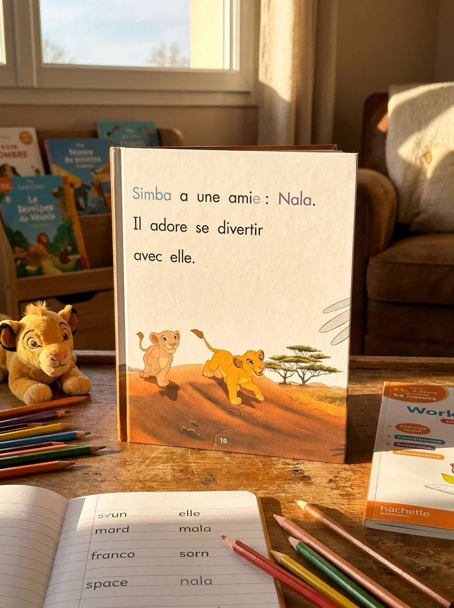 J'apprends a lire avec les grands classiques Disney. Le roi lion (CP 1) — Вивчення мов
