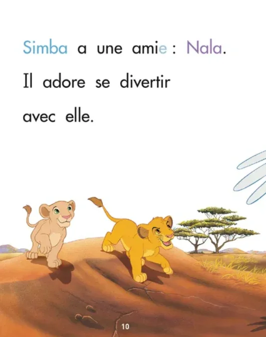 J'apprends a lire avec les grands classiques Disney. Le roi lion (CP 1)