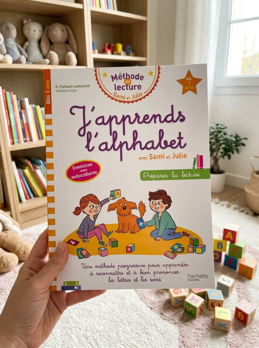 J'apprends l'alphabet avec Sami et Julie (des 3 ans) — Genevieve Flahaut-Lamorere, обкладинка