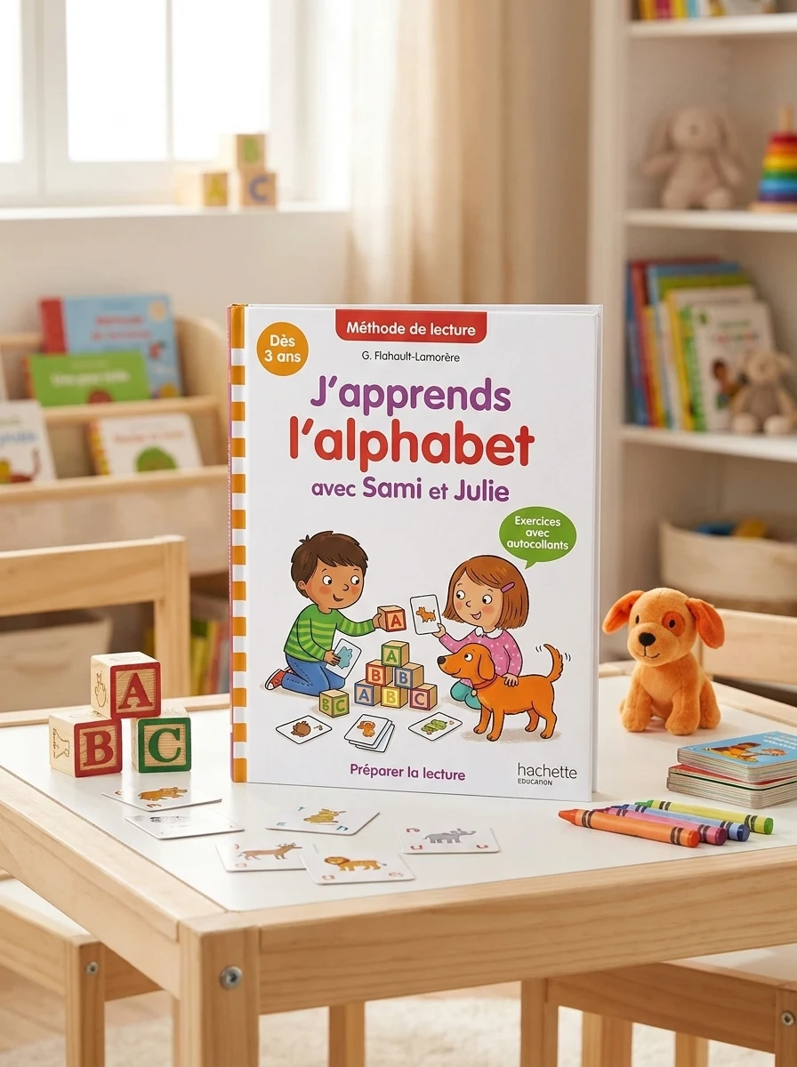 J'apprends l'alphabet avec Sami et Julie (des 3 ans) — Вивчення мов
