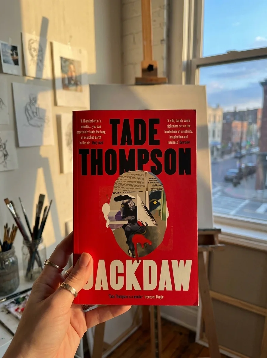 Jackdaw — Tade Thompson, обкладинка