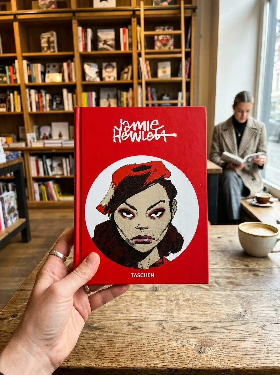 Jamie Hewlett — Джеймі Хьюлетт, обкладинка