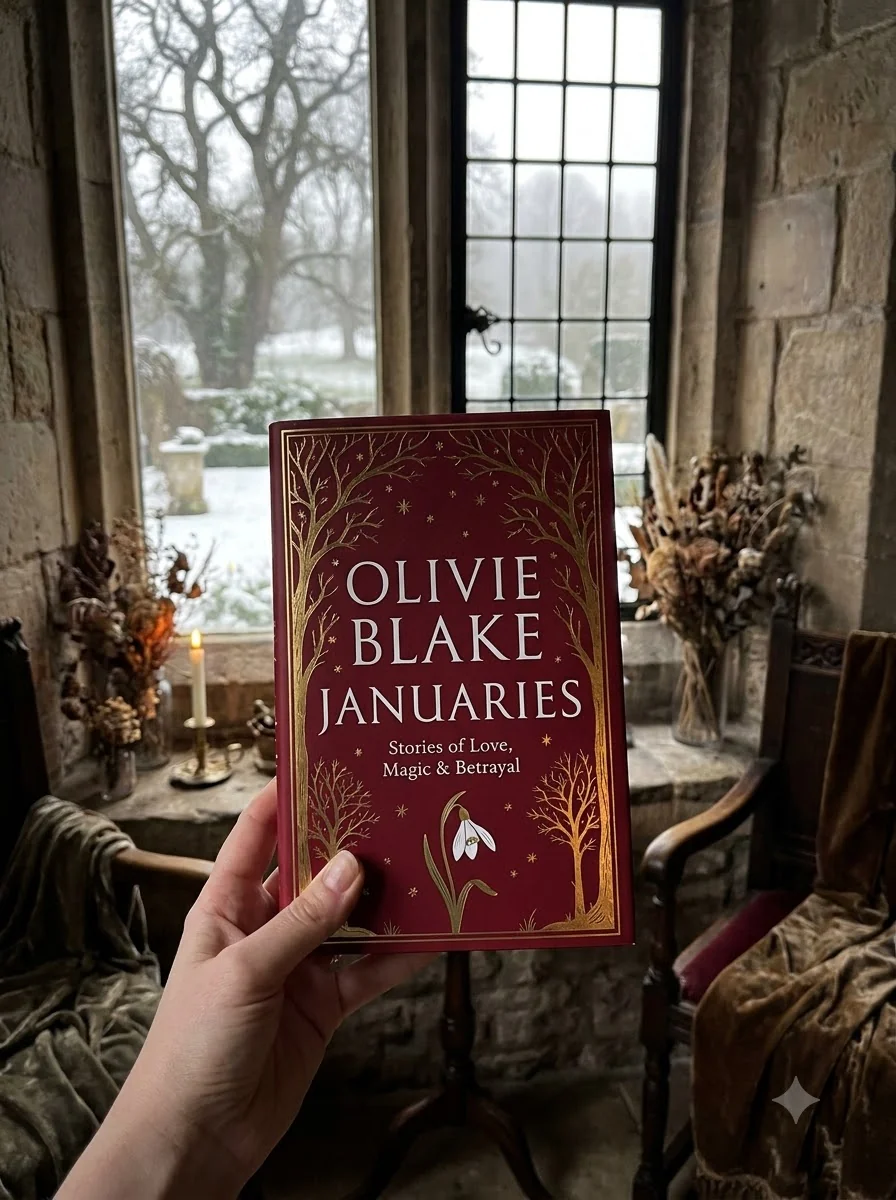 Januaries — Olivie Blake, обкладинка