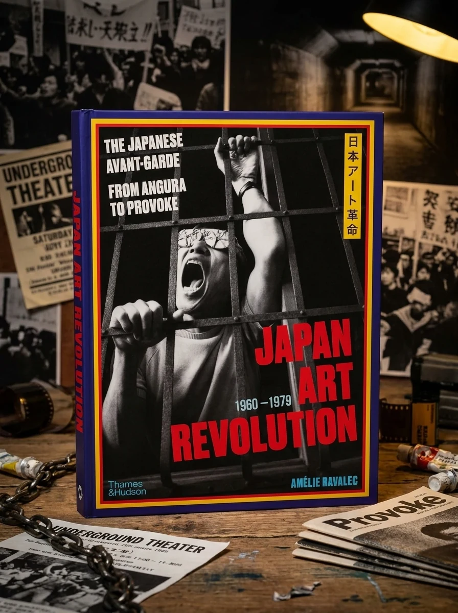 Japan Art Revolution: The Japanese Avant-Garde, from Angura to Provoke — Amélie Ravalec, обкладинка