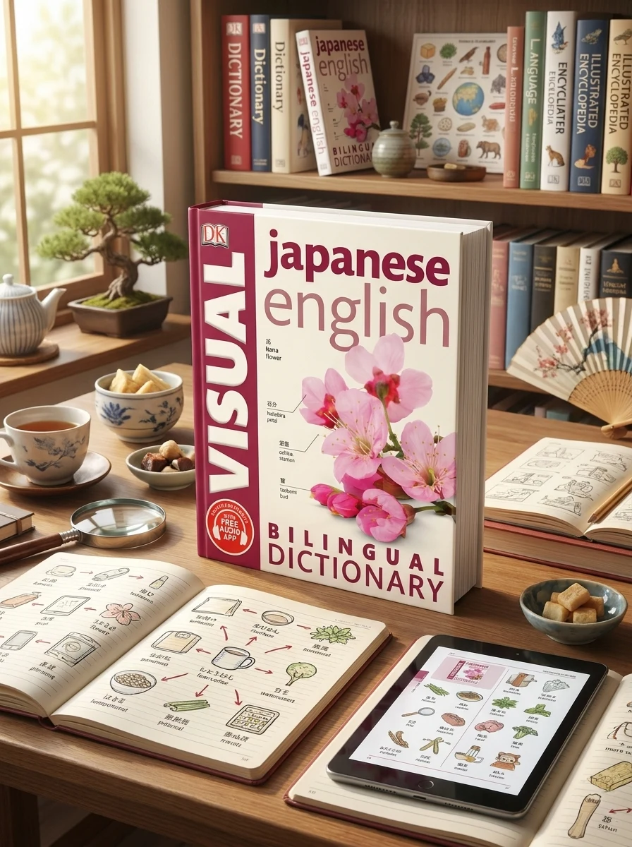 Japanese-English Bilingual Visual Dictionary, фото 2