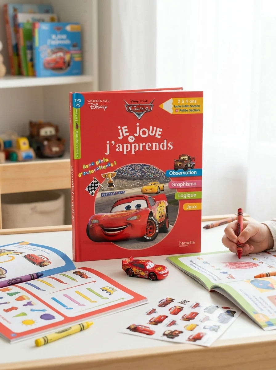 Je joue et j'apprends Cars TPS-PS — Дитяча література