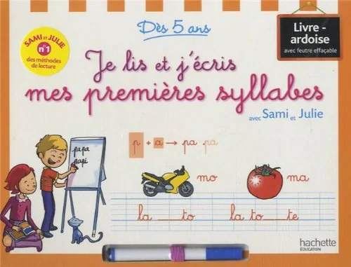 Je lis et j'ecris mes premieres syllabes avec Sami et Julie,