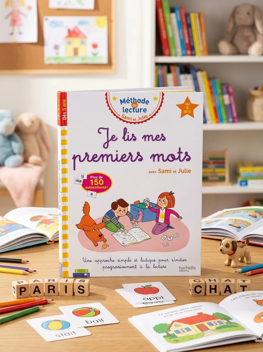 Je Lis Mes Premiers Mots avec Sami et Julie — Вивчення мов