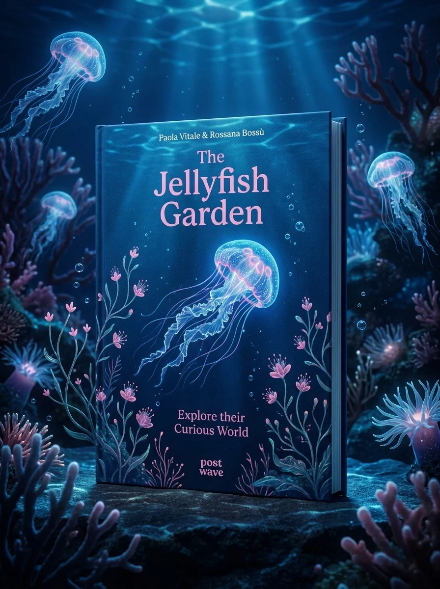 Jellyfish Garden — Paola Vitale, обкладинка