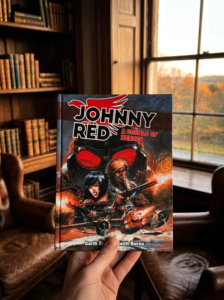 Johnny Red: A Couple of Heroes — Garth Ennis, обкладинка