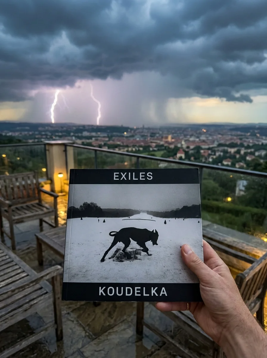 Josef Koudelka: Exiles — Йозеф Куделка, обкладинка