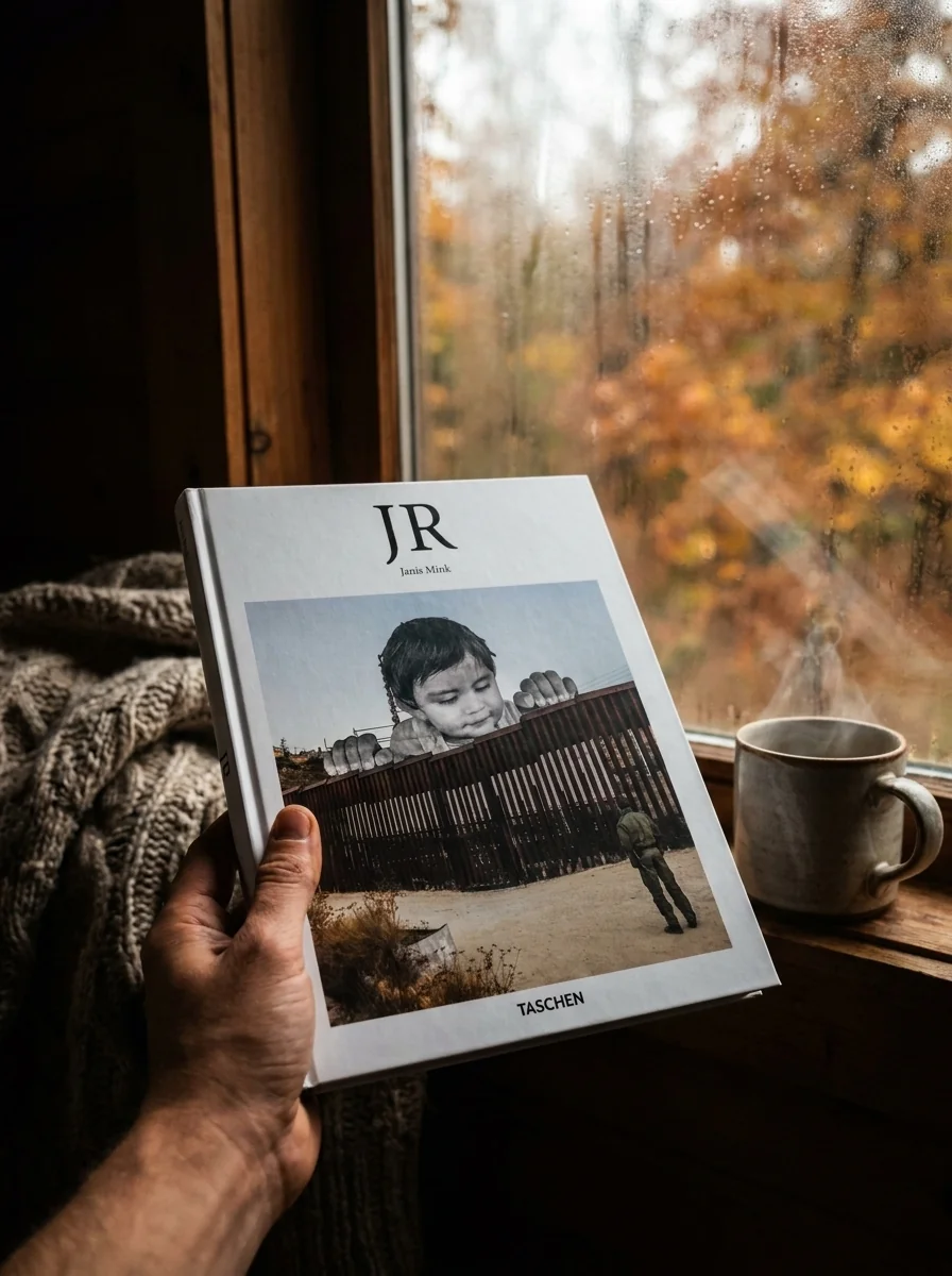 JR — Janis Mink, обкладинка