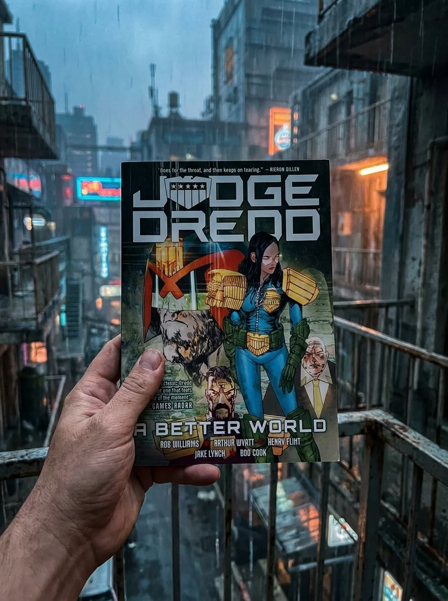 Judge Dredd: A Better World — Rob Williams, обкладинка
