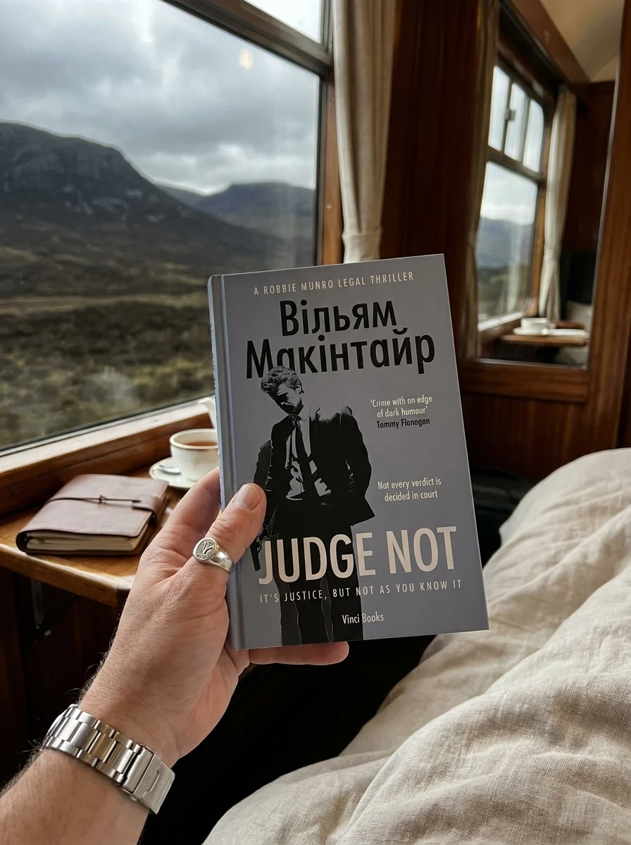 Judge Not. The Robbie Munro Legal Thriller series. Book 15 — Вільям Макінтайр, обкладинка