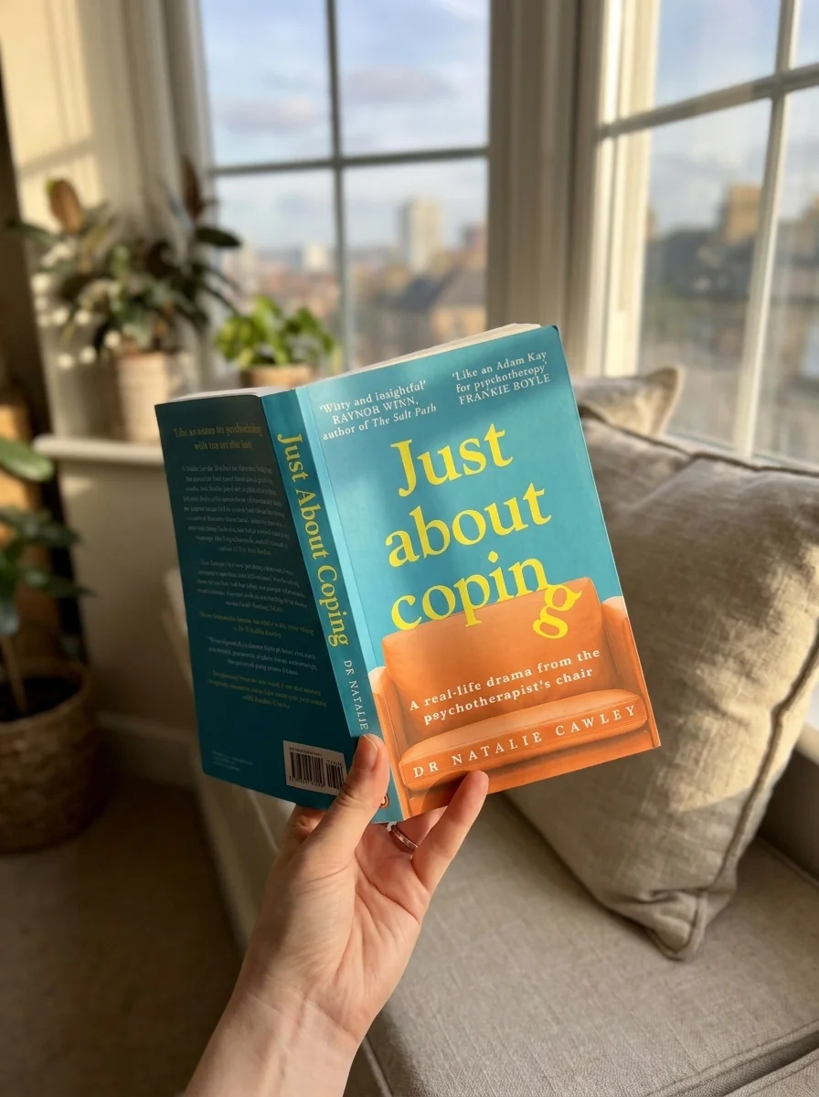 Just About Coping — Natalie Cawley, обкладинка