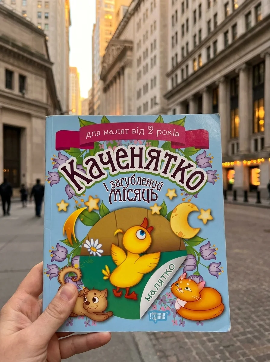 Каченятко і загублений місяць — Казки