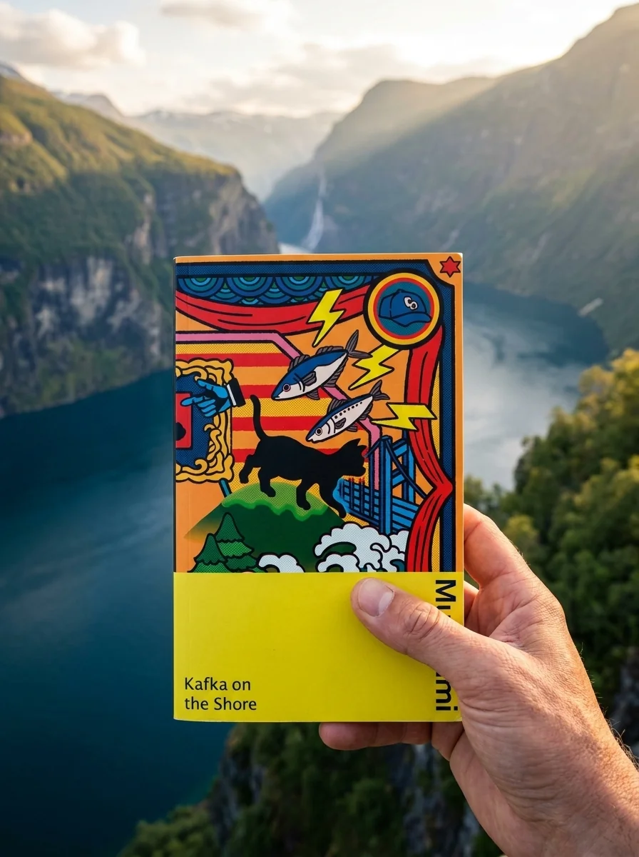 Kafka on the Shore — Харукі Муракамі, обкладинка