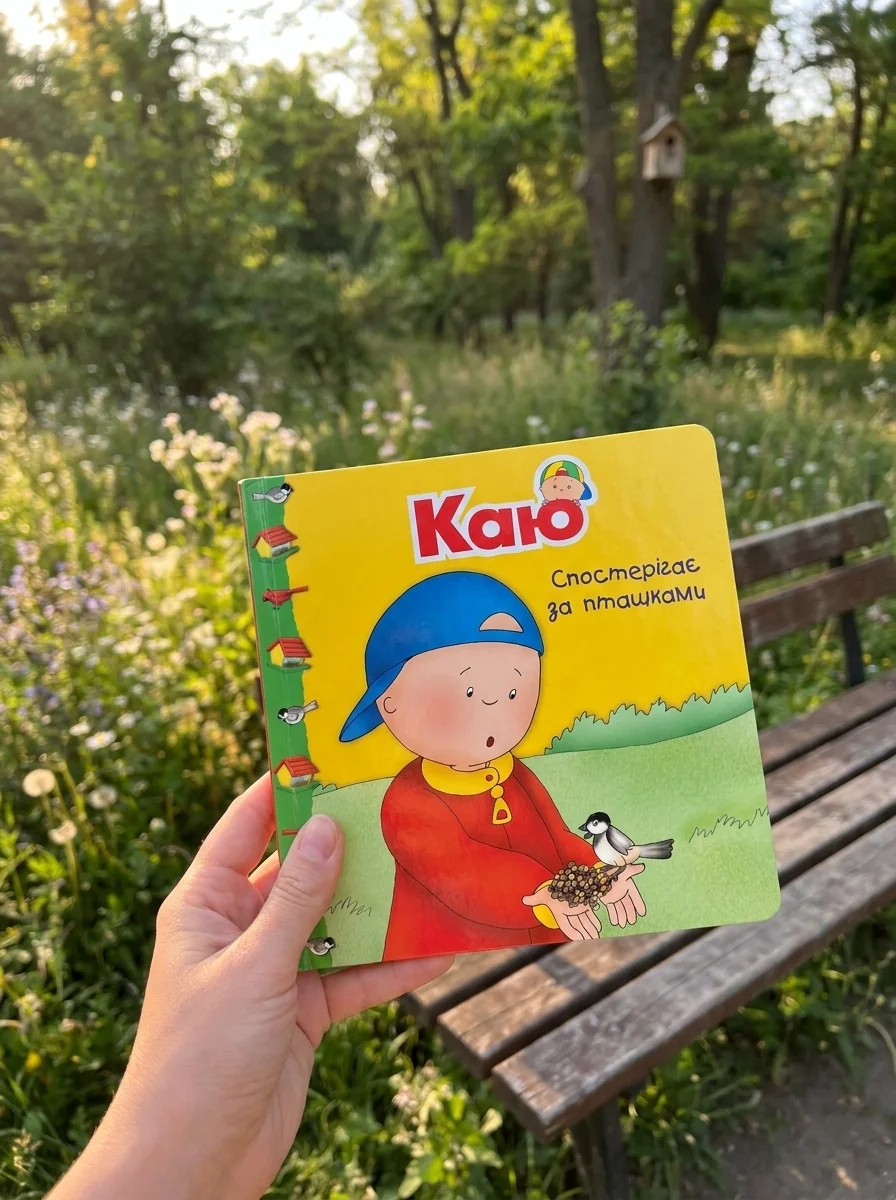 Каю спостерігає за пташками — Казки