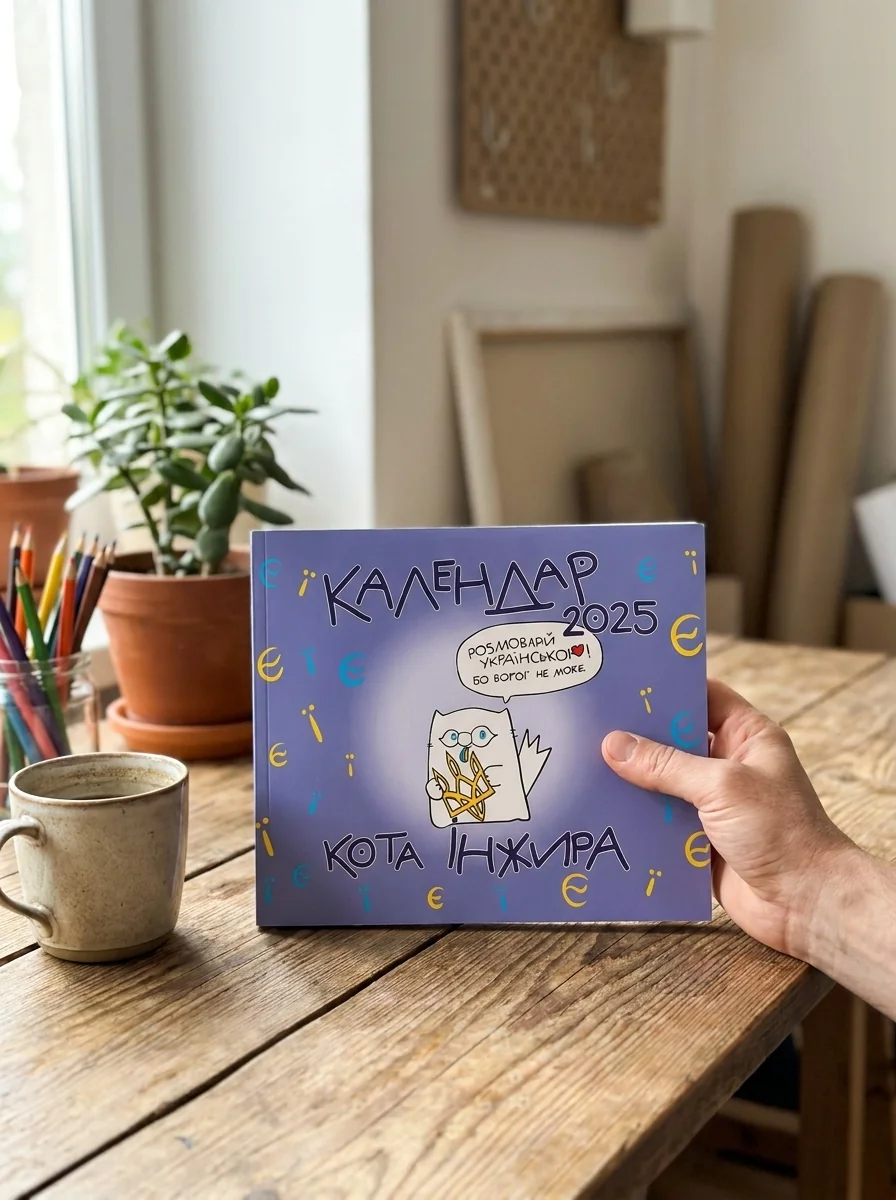 Календар кота Інжира на 2025 рік — Богдан Фенюк, фото 2