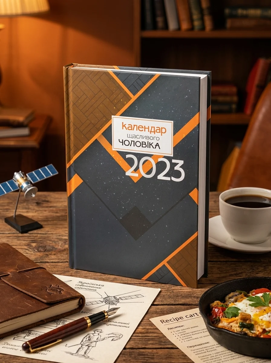 Календар щасливого чоловіка 2023 (Коричневий) — фото 2