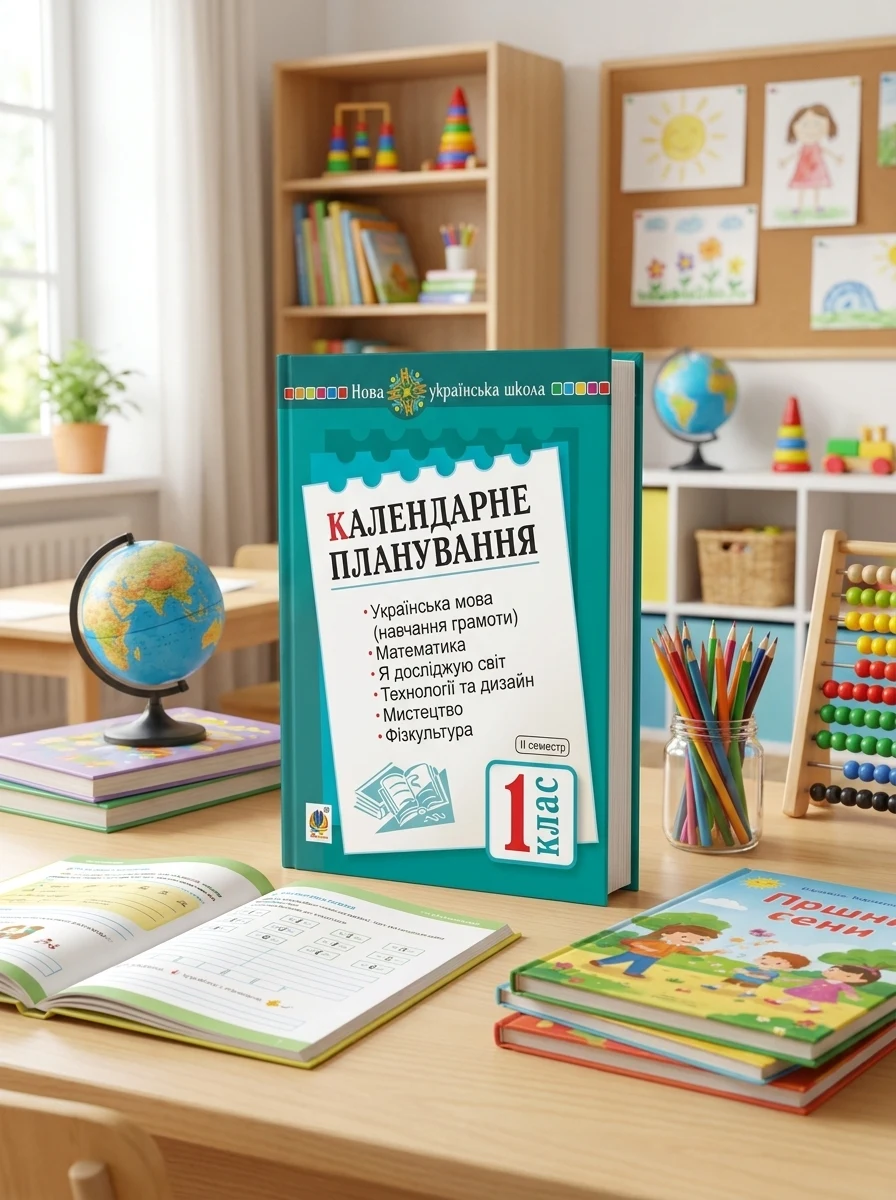 Календарне планування. 1 клас. ІІ семестр — Вивчення мов