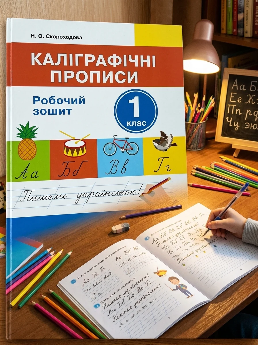Каліграфічні прописи. 1 клас